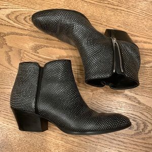 Giuseppe Zanotti Python Ankle Boots, Size 7